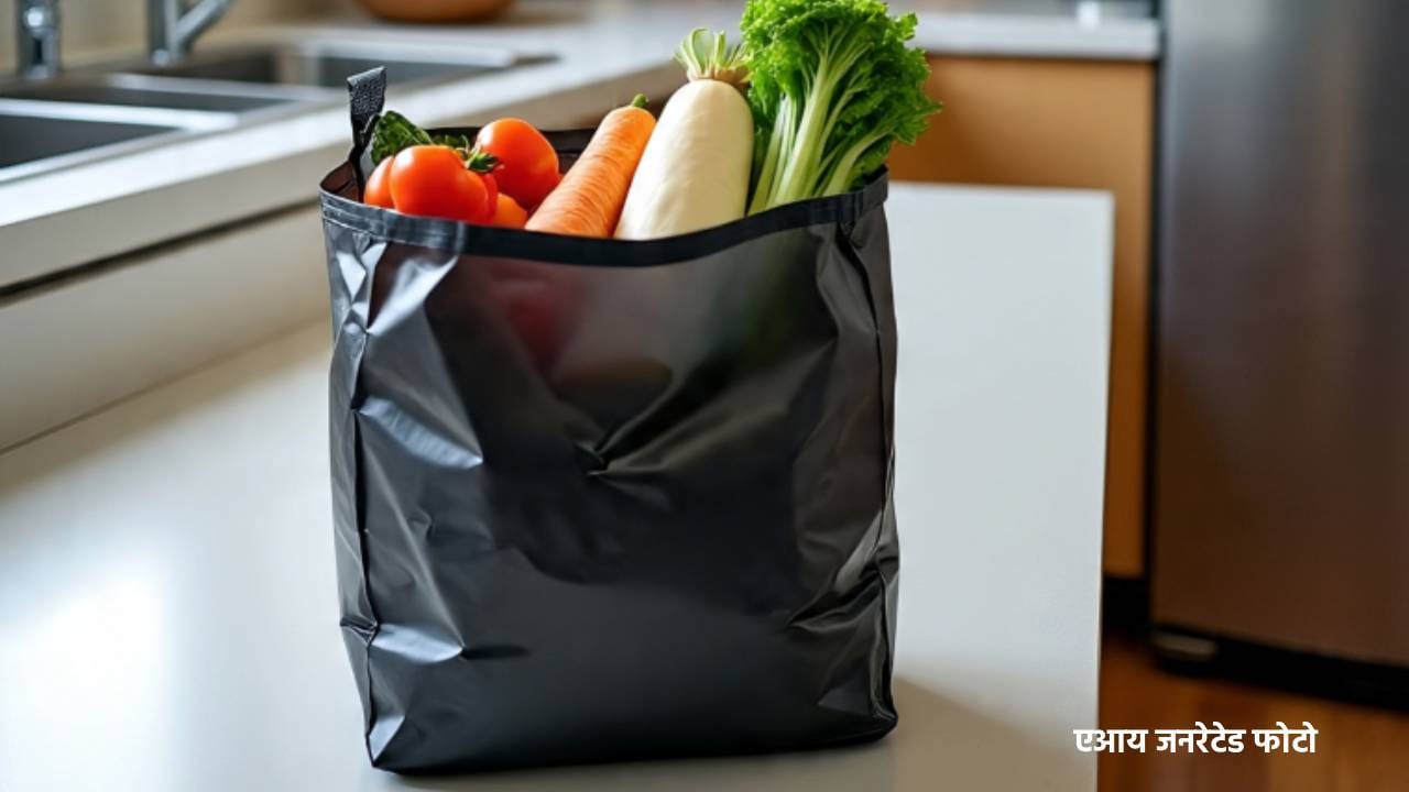 आपण जेव्हा चिकन आणि मटण घरी आणतो तेव्हा मटणामध्ये रक्ताचा काही अंश असू शकतो हे रक्त पाहून कदाचित समोरच्या व्यक्तीला वाईट वाटू शकते त्यामुळेही चिकन, मटण घरी आणताना काळी पिशवी वारपली जाते.