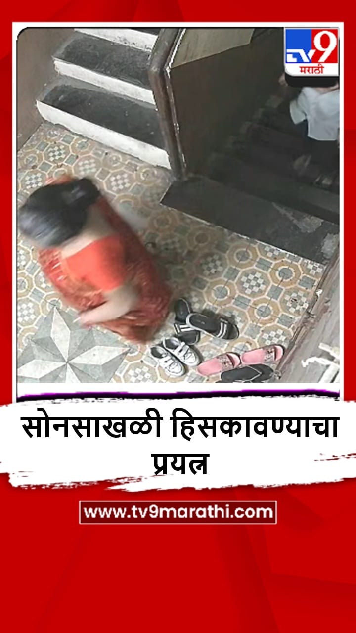 Bhyandar : चेन स्नॅचिंगचा प्रयत्न, चोरटा सीसीटीव्हीमध्ये कैद