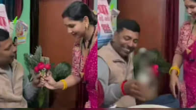 लापरवाही का नतीजा, रोज डेच्या दिवशी पत्नीने नवऱ्याला दिलं गुलाब पण पोलिसांनी थेट दाखल केला गुन्हा, पत्नीची ती चूक ठरली कारणीभूत