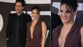 सनी लियोनी झाली ऊप्स मोमेंटची शिकार, शेजारी असणाऱ्या नवऱ्याने थेट.....