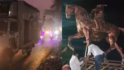 चिखला गावात मध्यरात्री थरार, शिवरायांचा पुतळा हटवण्याचे लेखी आदेश, कागदपत्रात नेमकं काय म्हटलंय?