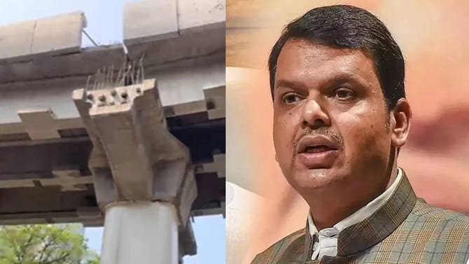 मेट्रोच्या कामाचा स्लॅब कोसळताच मुख्यमंत्री अॅक्शन मोडमध्ये