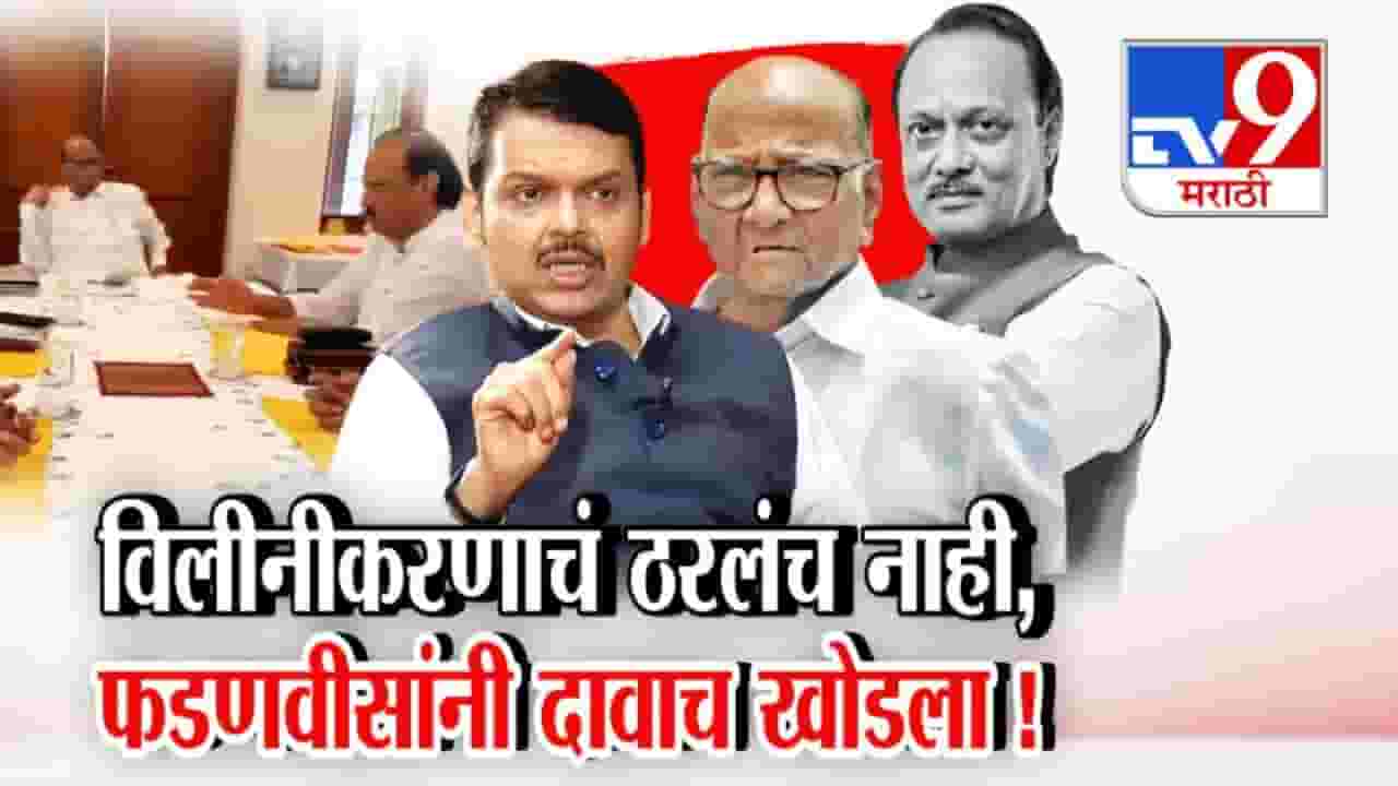 Devendra Fadnavis : विलीनीकरण ठरलंच नाही! फडणवीसांनी थेट 'तो' दावाच खोडला!