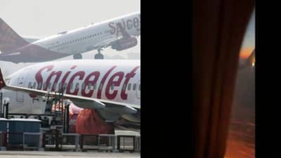 मोठी बातमी! दिल्लीहून निघालेल्या विमानाची आपत्कालीन लँडिंग, विमानातील धक्कादायक व्हिडीओ पुढे, थेट आगीच्या ठिगण्याच...