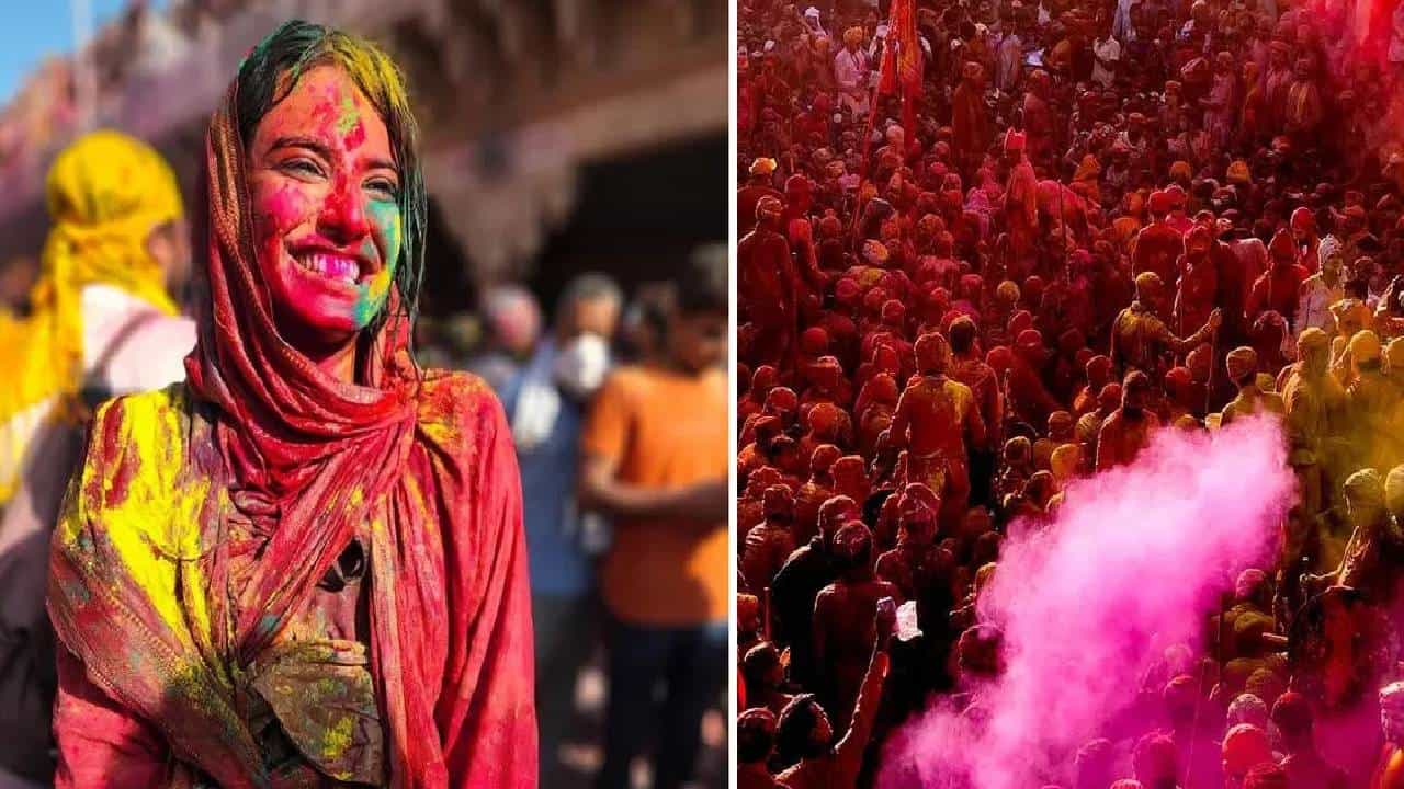 मथुरा-वृंदावनच नाही तर रंगांनी न्हाऊन जाल अशी या ठिकाणी खेळली जाते अनोखी धुळवड