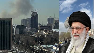 Israel attacks Iran : खामेनेई यांचं घर उडवलं, राष्ट्रपती भवनासह 30 ठिकाणांवर भयंकर हल्ला... काहीच सोडलं नाही; जगाला हादरवणारी पहाट