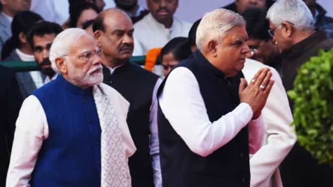 Jagdeep Dhankhar: मला दाढीवाल्याची खूप भीती वाटते... तडकाफडकी राजीनामा दिलेले माजी उपराष्ट्रपती जगदीप धनखड यांचे वक्तव्य, म्हणायचं तरी काय?