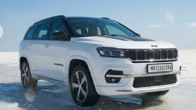 Jeep चे बोल्ड स्टाईलिंग, स्लाइडिंग सेकंड रोंगसह मेरिडियन ट्रॅक एडिशन लाँच, किंमत जाणून घ्या