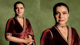 साडीत काजोलचा हटके लूक, फोटो पोस्ट करत म्हणते....