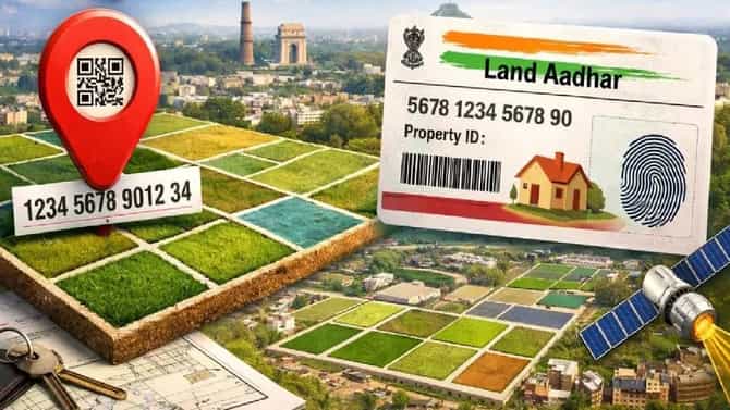 आधार कार्डसारखा नंबर ‘या’ शहरातील जमिनींना देणार, जाणून घ्या