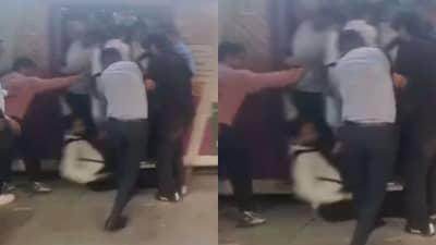 डोंबिवली स्टेशनवर जीवघेणा थरार... लोकलमध्ये चढताना तरुण प्लॅटफॉर्मवर पडला अन्...