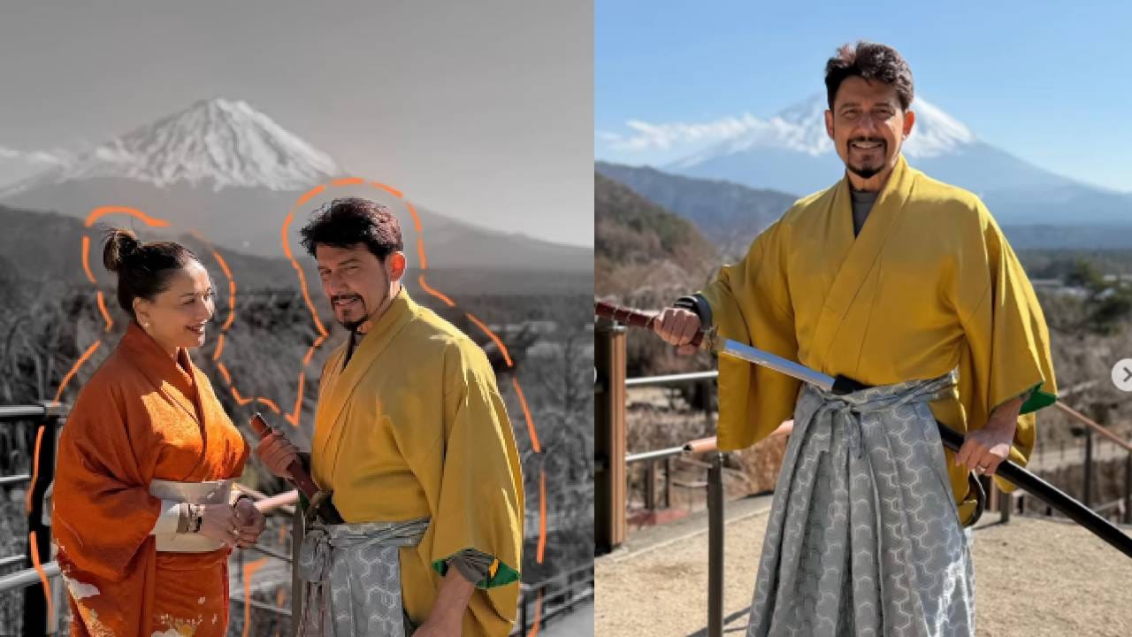 माधुरी आणि श्रीराम नेने हे दोघंही उत्तम खवय्ये असून त्यांनी जपानमधील विविध पदार्थांचा आस्वाद घेतला आहे. त्याचसोबत 'जसा देश तसा वेश' या उक्तीप्रमाणे दोघांनीही जपानचा पारंपरिक पोशाख परिधान करत माऊंट फुजीसमोर फोटोसाठी पोझ दिले आहेत. 
