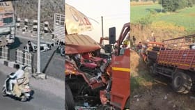 कुणाचा आधार गेला, कुठे दोन टॅम्पोची भीषण धडक; महाराष्ट्रात अपघातांचे.