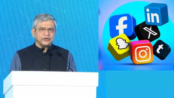 Social Media: समाज माध्यमांना कटेंटच्या जबाबदारीतून पळ काढता येणार नाही, मंत्री अश्विनी वैष्णव यांनी ठणकावले, ऑनलाईन सुरक्षिततेवर केले मोठे भाष्य