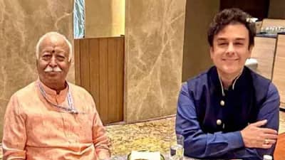 भारतावर बॉम्बहल्ले करणाऱ्यांच्या मुलासोबत सरसंघचालकांचा नाश्ता; कोण होते अदनान सामीचे वडील? ज्यावरून राऊतांनी संघावर केला हल्लाबोल