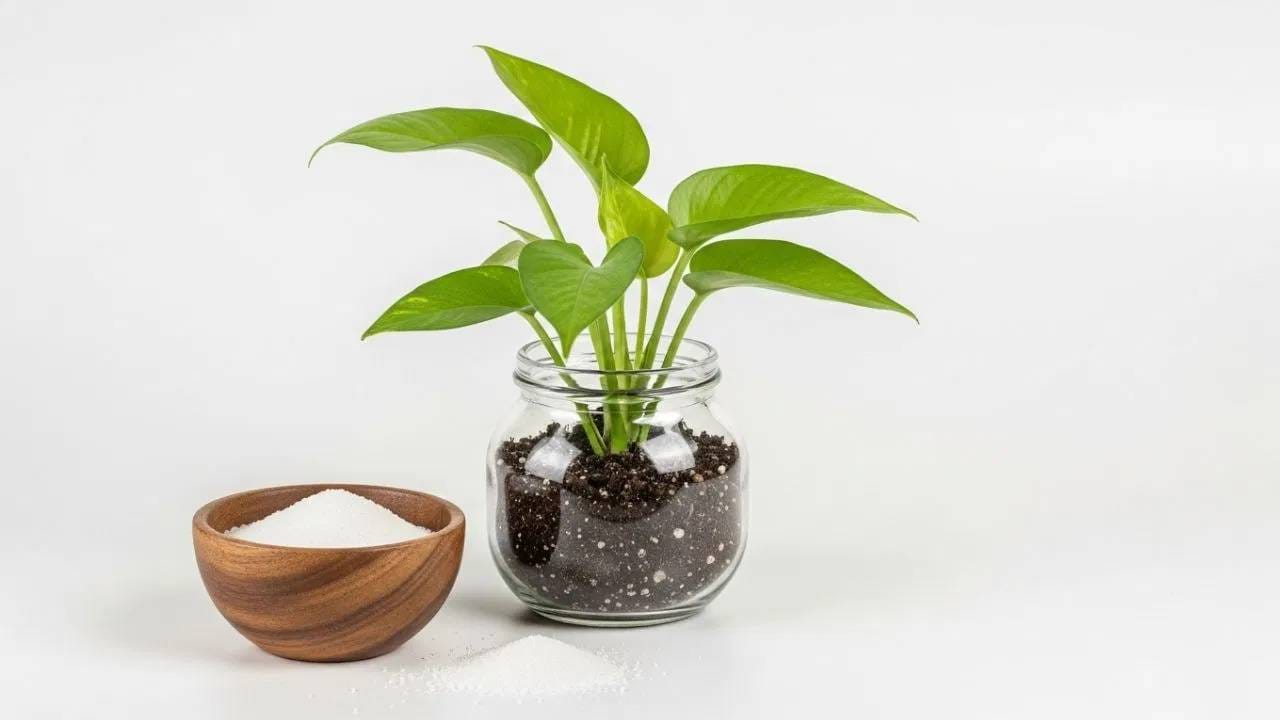 वास्तुशास्त्राच्या मान्यतेनुसार, मनी प्लांटच्या मातीत थोडीशी साखर टाकल्याने त्याची वाढ जलद होते. साखर ही घरात सुसंवाद, गोडवा आणि समृद्धीचे प्रतीक मानली जाते. हा सोपा उपाय घरातील वातावरण आल्हाददायक बनवतो, आर्थिक नुकसानापासून संरक्षण करतो आणि राहूशी संबंधित अशुभ प्रभाव कमी करतो अशीही मान्यता आहे. 