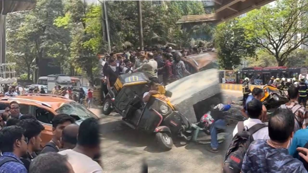 मुलूंडमध्ये मेट्रोच्या बांधकामाचा अचानक स्लॅब कोसळ्याची धक्कादायक घटना समोर आली आहे. स्लॅबखाली एका व्यक्तीसह दोन वहाने दबल्याची माहिती समोर येत आहे. पोलीस प्रशासन आणि अग्निशमन दल घटनास्थळी दाखल झाले आहेत.