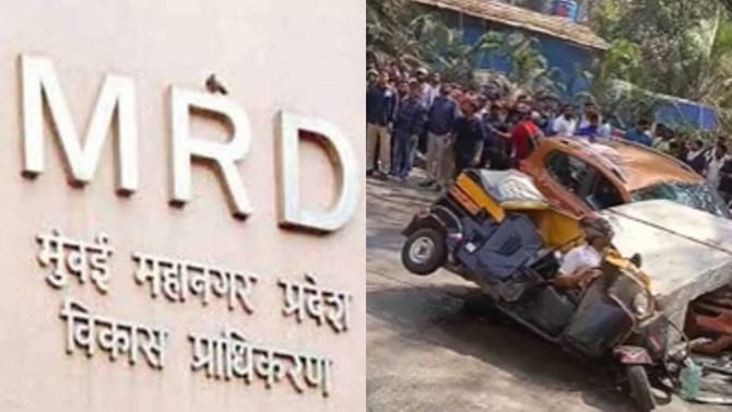 मुलुंड मेट्रो दुर्घटनेबाबत मोठी अपडेट! थेट पाच जणांना... मोठी कारवाई