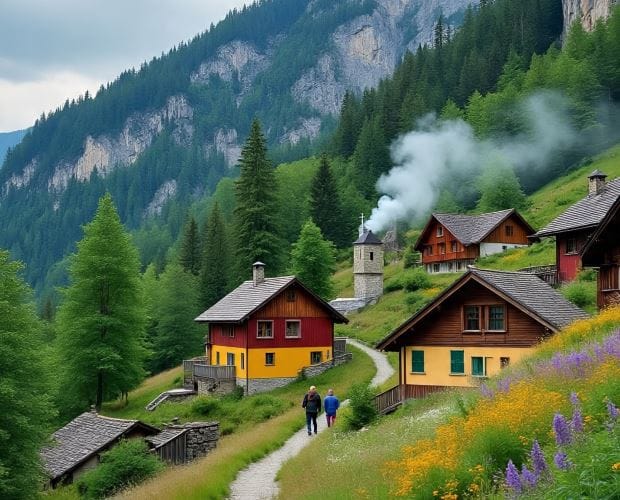 पाऊस नसला तरीदेखील या गावातील लोक शेती करतात. डोंगरावर हे लोक शेती करतात. पाणी साठवण्यासाठी येथील लोक जुन्या पद्धतीचा वापर करतात. या भागात येमेनी कॉफी खूप प्रसिद्ध आहे. येथील कॉफीचा स्वाद आणि सुगंध खूपच वेगळा असतो. (सांकेतिक फोटो, फोटो सौजन्य- मेटा एआय)