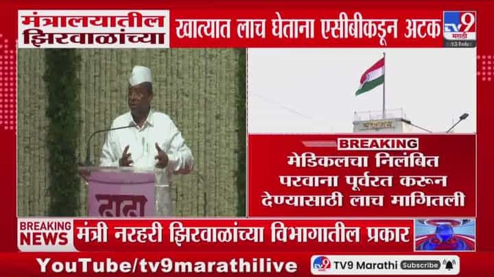 नरहरी झिरवाळांच्या विभागाला हादरा! एसीबीची मोठी कारवाई नरहरी झिरवाळांच्या विभागाला हादरा! एसीबीची मोठी कारवाई