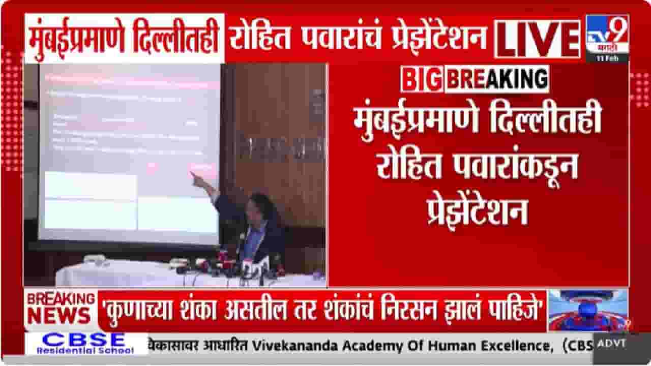 Rohit Pawar on Ajit Pawar Plane Crash | अजितदादांचा मृतदेह...रोहित पवारांचा खळबळजनक दावा, राजधानी दिल्लीत मोठं विधान!