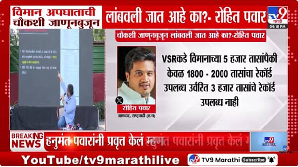 Rohit Pawar Tweet | अजित पवारांच्या विमान अपघातावर रोहित पवारांना नवी शंका, चौकशीबाबत…