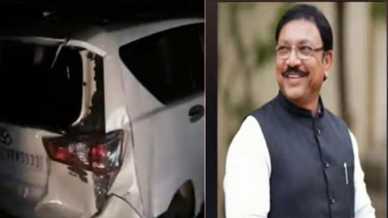 उबाठाच्या खासदाराच्या वाहनाला मोठा अपघात, काय घडले नेमके ? उबाठाच्या खासदाराच्या वाहनाला मोठा अपघात, काय घडले नेमके ?