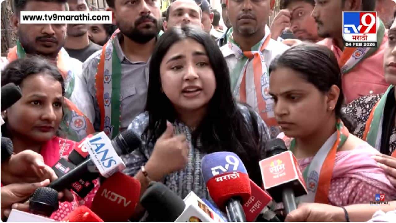 Mumbai Congress Protest | मुंबईत काँग्रेस आक्रमक, जोरदार आंदोलन, राहुल गांधींना नरवणेंच्या पुस्तकावर बोलताना रोखल्याने संताप!
