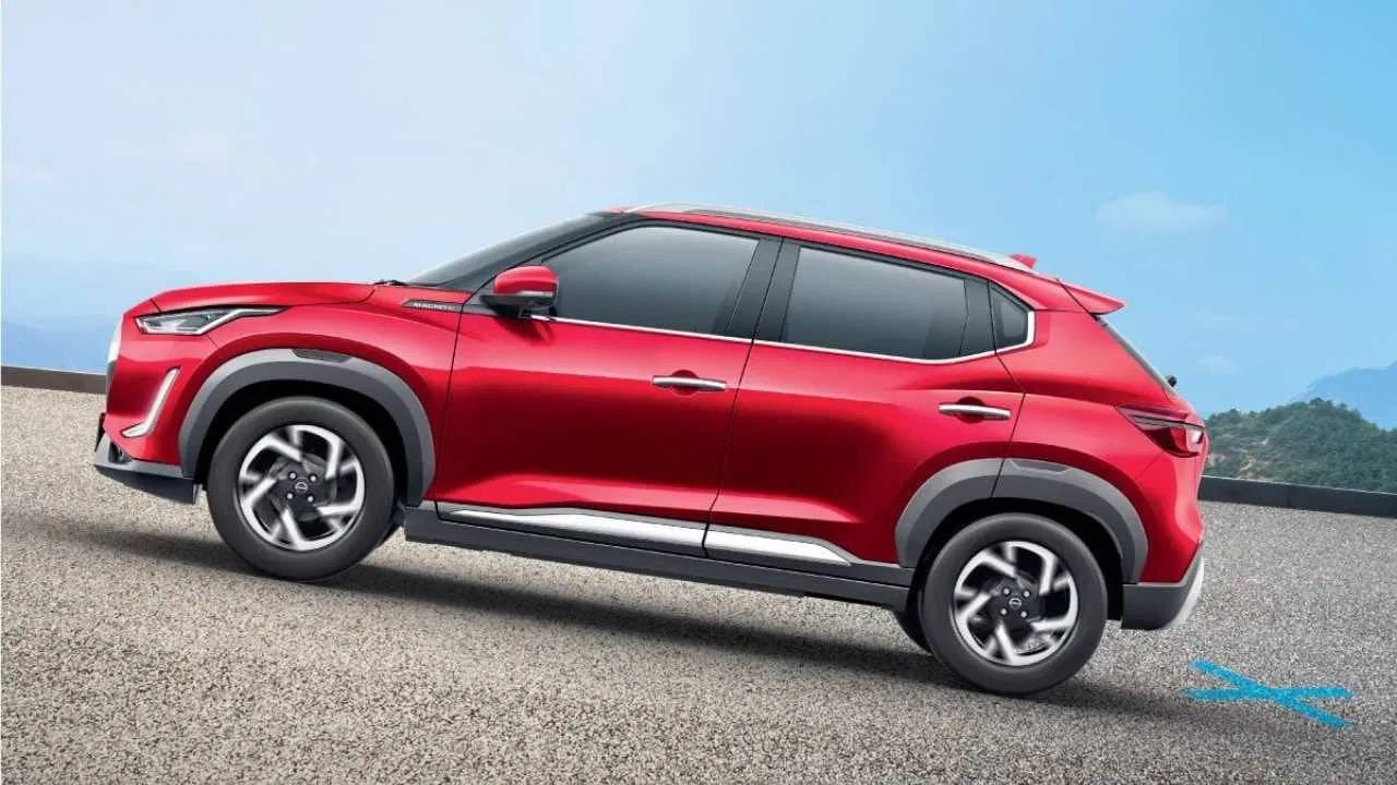 Nissan Magnite Amt Price : मीडिया रिपोर्ट्सनुसार, निसानच्या या एसयूवी ऑटोमॅटिक वेरिएंटची किंमत 6 लाख 21 हजार रुपयापासून (एक्स शोरूम) सुरु होते. (फोटो- निसान)