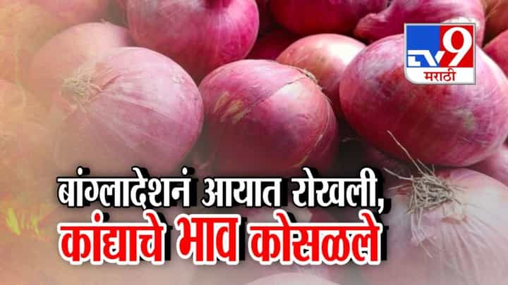 Onion Price News : कांद्याचे दर कोसळले, कवडीमोल भावाने शेतकरी संतापले Onion Price News : कांद्याचे दर कोसळले, कवडीमोल भावाने शेतकरी संतापले