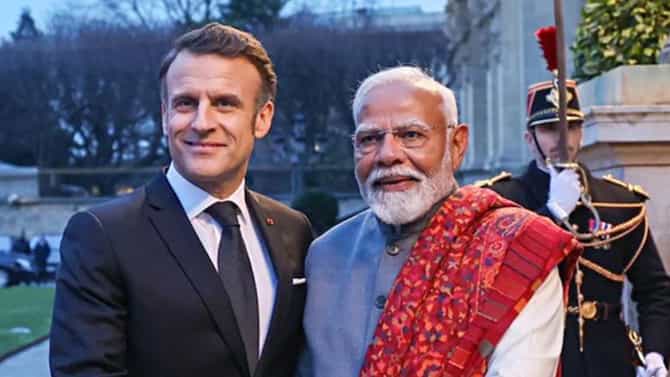 पंतप्रधान मोदी आणि फ्रान्स राष्ट्राध्यक्ष मॅक्रॉन आज मुंबईत, राफेलपासून क्षेपणास्त्रांपर्यंत...कोणत्या मुद्द्यांवर चर्चा होणार?