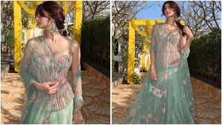 केसात माळलेला गजरा…. कानाच झुमके… पलक तिवारीने शेअर केले हळदीचे फोटो