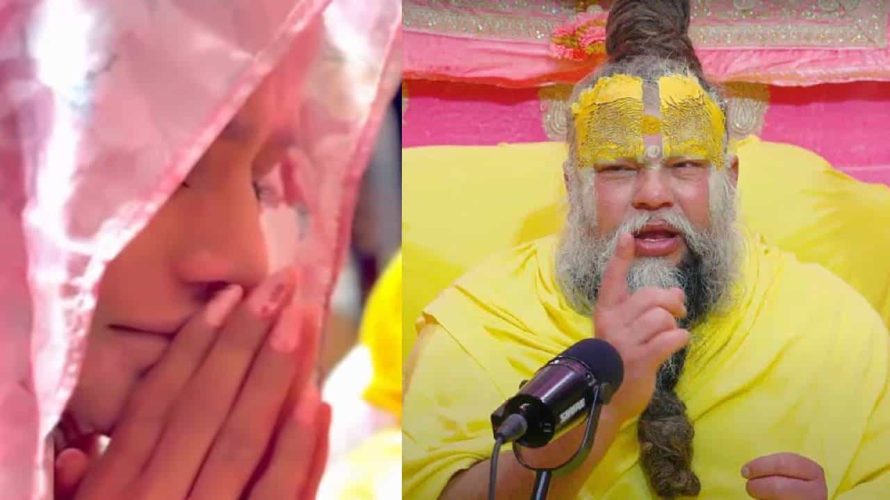 करुन करुन भागली अन् देवपूजेला लागली..; प्रेमानंद महाराजांसमोर अभिनेत्री ढसाढसा रडली