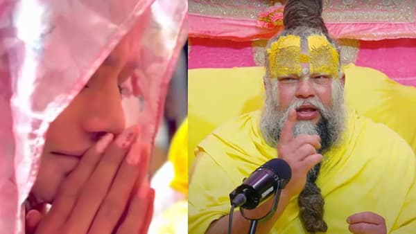 करुन करुन भागली अन् देवपूजेला लागली..; प्रेमानंद महाराजांसमोर अभिनेत्री ढसाढसा रडली