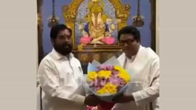 मोठी बातमी! राज ठाकरेंनी घेतली एकनाथ शिंदेंची भेट, दोन्ही नेत्यांमध्ये बंद दाराआड चर्चा, नेमकं काय घडतंय?