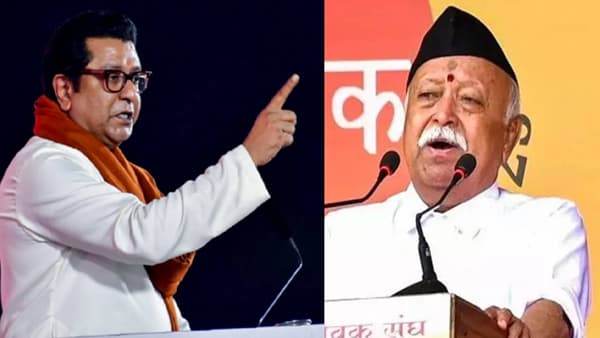 Raj Thackrey : हिंदी लादणाऱ्या सरकारचे कान उपटून दाखवा आणि मग आम्हाला शिकवा - राज ठाकरे यांचे मोहन भागवतांवर टीकास्त्र