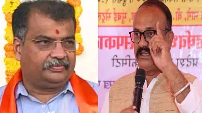 हिंदवी अस्मितेला धक्का लावू नका, नाहीतर..., रविंद्र चव्हाणांचा सपकाळांना थेट इशारा, टिपू सुलतानावरील वक्तव्यावरून राजकारण तापलं