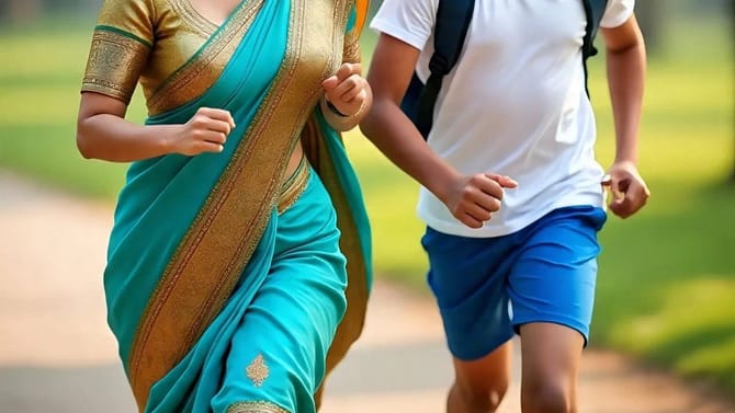 35 वर्षाच्या काकीच्या मनात 9 व्या इयत्तेत शिकणारा पुतण्या भरला, मग...