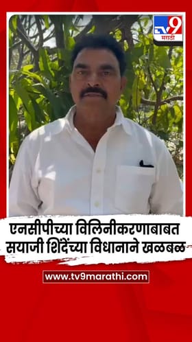 दोन्ही राष्ट्रवादीच्या विलिनीकरणाबाबत सयाजी शिंदेंच्या विधानाने खळबळ.