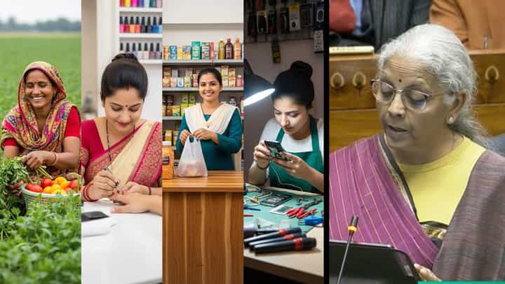 Budget 2026 Announcement : लाडक्या बहिणींना खुशखबर! सरकार महिलांसाठी 'SHE-MART' तयार करणार Budget 2026 Announcement : लाडक्या बहिणींना खुशखबर! सरकार महिलांसाठी 'SHE-MART' तयार करणार
