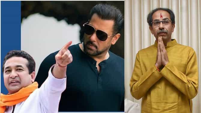 Salman Khan हा उद्धव ठाकरे यांच्यापेक्षा जास्त हिंदू , नितेश राणे यांनी पुन्हा डिवचले, राज ठाकरेंवर ती घणाघाती टीका