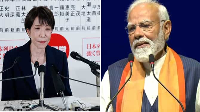 जपानमध्ये महिलाराज! सानाए ताकाइची यांना बहुमत, पीएम मोदींकडून अभिनंदन