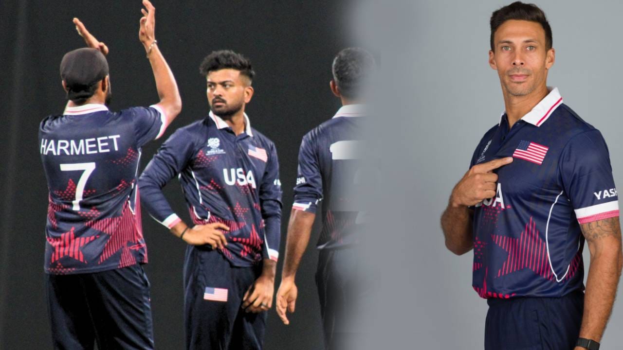 शॅडली स्कालविक 37 वर्षांचा असून अमेरिकेचा अष्टपैलू खेळाडू आहे. डावखुरा फलंदाज असून उजव्या हाताने गोलंदाजी करतो. त्याचा जन्म दक्षिण अफ्रिकेतील केपटाऊनमधील आहे. त्याने केपटाऊनमध्ये शिक्षण घेतले. दक्षिण आफ्रिकेचा आहे पण तो अमेरिकेन संघाकडून खेळतो. (Photo- USA Cricket Twitter/ICC Twitter)