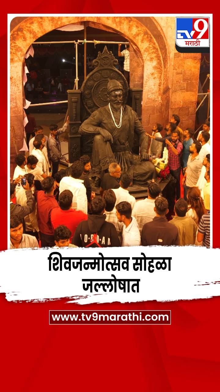 छत्रपती संभाजीनगरमध्ये शिवजन्मोत्सव सोहळा जल्लोषात