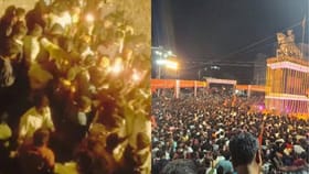 मध्यरात्री शिवनेरी गडावर मोठी चेंगराचेंगरी, लहान मुलांसह महिला जखमी...