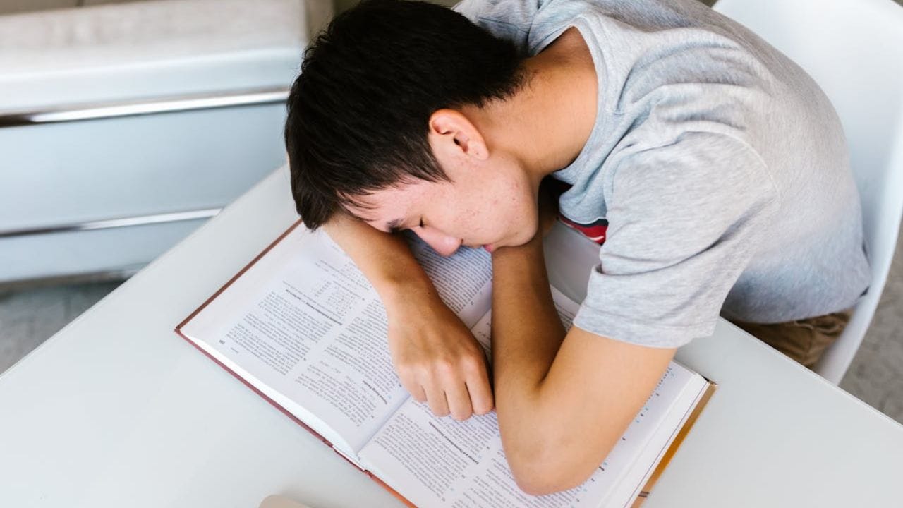 मेंदूची मेहनत: जेव्हा आपण अभ्यासाला बसतो, तेव्हा मेंदूला विचार करणे आणि समजून घेणे यासारखी कठीण कामे करावी लागतात. मेंदू याला एक शारीरिक मेहनत मानतो, ज्यामुळे तो लवकर थकतो आणि शरीराला विश्रांतीचे संकेत देतो.