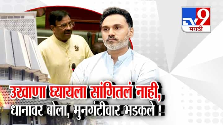 तुमचं खातं कुंभकर्णाचा बाप बनून...; धानाच्या बोनसवरुन मुनगंटीवार भडकले तुमचं खातं कुंभकर्णाचा बाप बनून...; धानाच्या बोनसवरुन मुनगंटीवार भडकले
