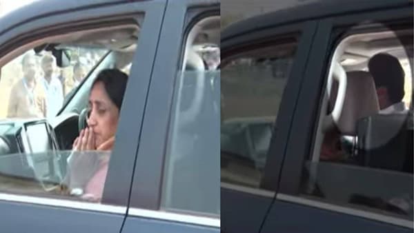 सुनेत्रा पवार यांच्या वाहनाचे स्टेरिंग अनिकेत तटकरेंच्या हाती, मोठी खळबळ, व्हिडीओ...