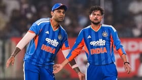 'राग सोड ना आता भाई', आता पुन्हा सूर्यकुमार-कुलदीप भिडले, VIDEO.