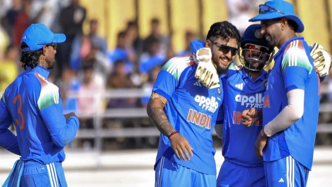 भारताचा वर्ल्ड कपआधी जबरदस्त विजय, नामिबियाचा 130 धावांनी धुव्वा